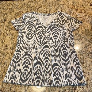 🖤Womens SS black and white V-Neck T-Shirt🖤